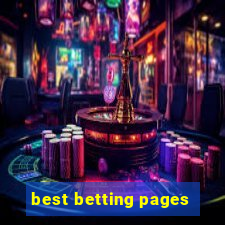 best betting pages