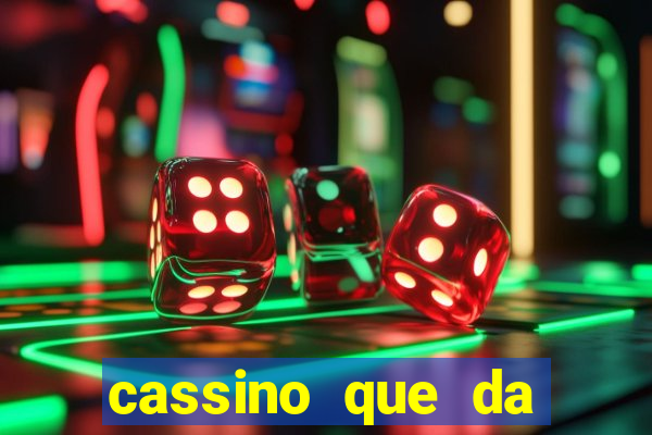 cassino que da dinheiro no cadastro