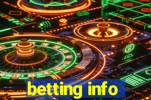 betting info