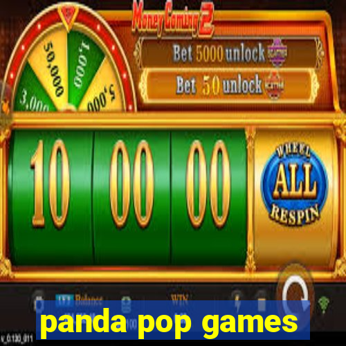 panda pop games