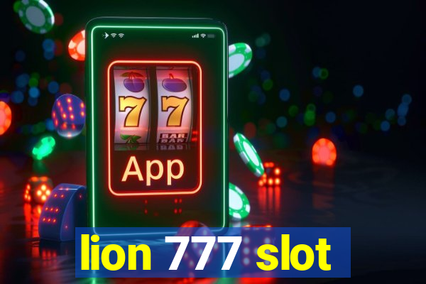 lion 777 slot