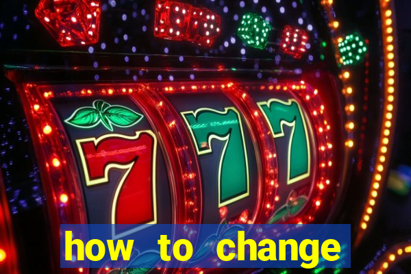 how to change bingo card on slot machine