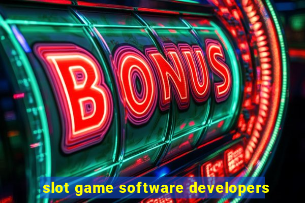 slot game software developers