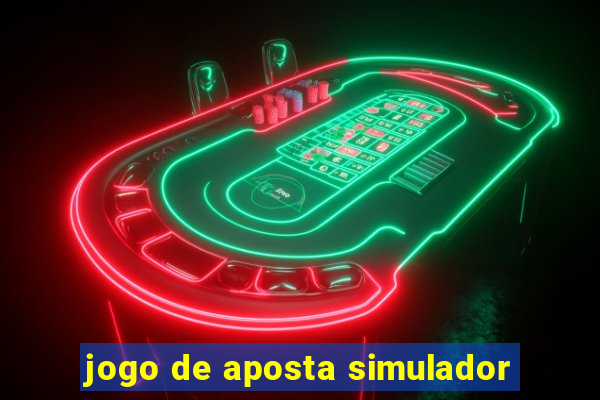 jogo de aposta simulador