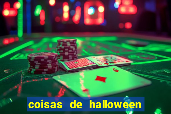 coisas de halloween de a a z