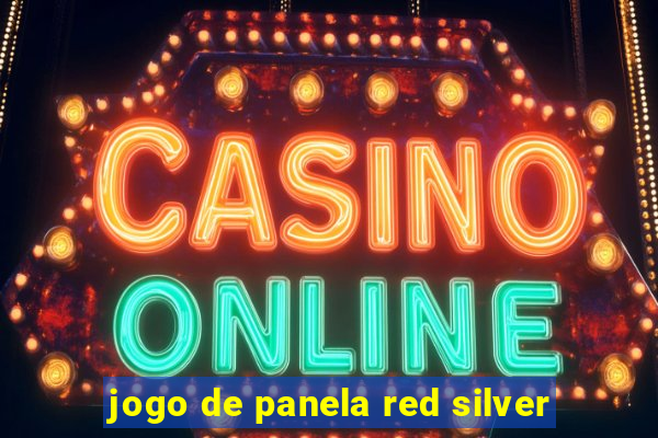 jogo de panela red silver