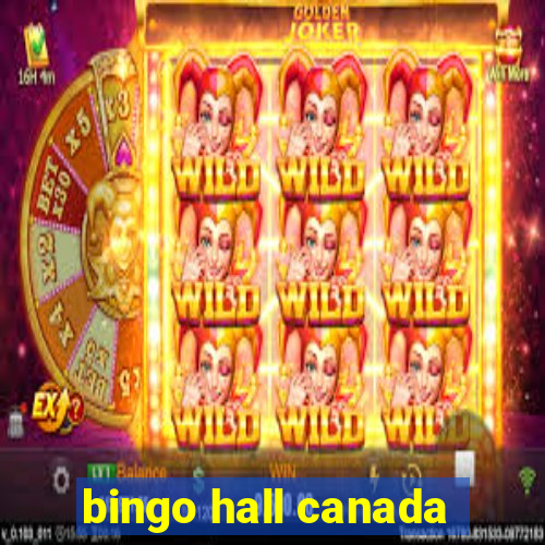 bingo hall canada