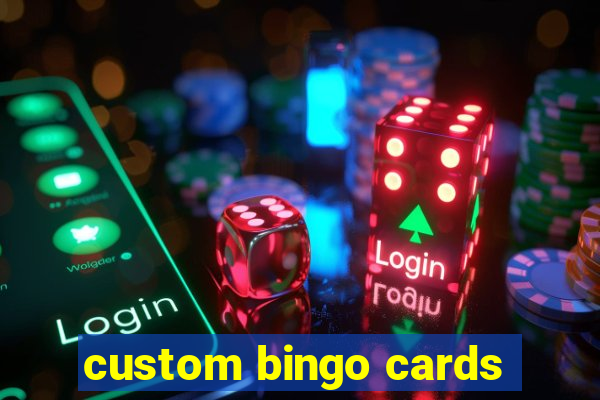 custom bingo cards