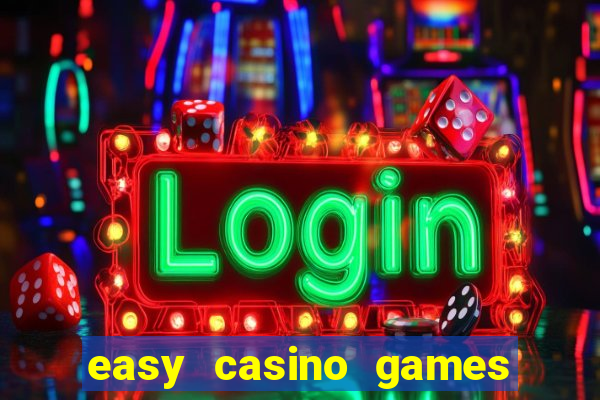 easy casino games to win money