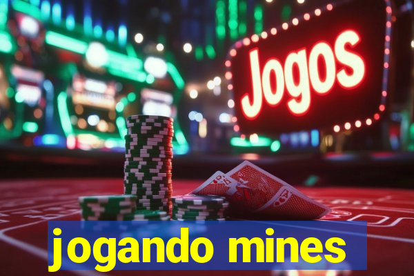 jogando mines