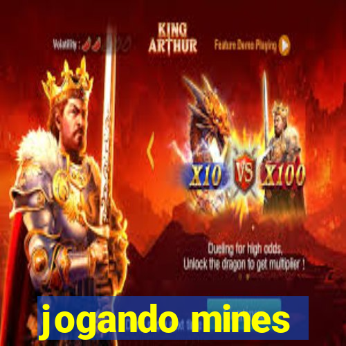 jogando mines