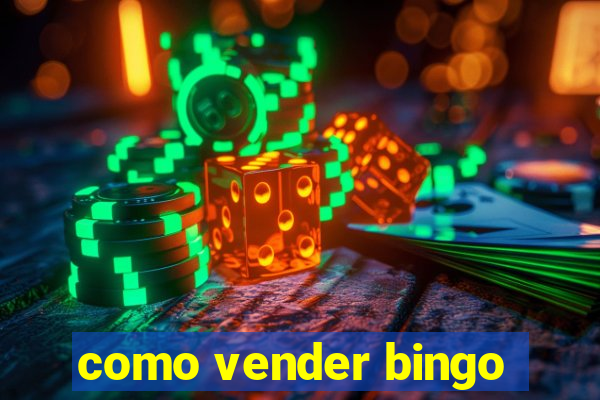 como vender bingo