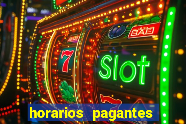 horarios pagantes pg slots