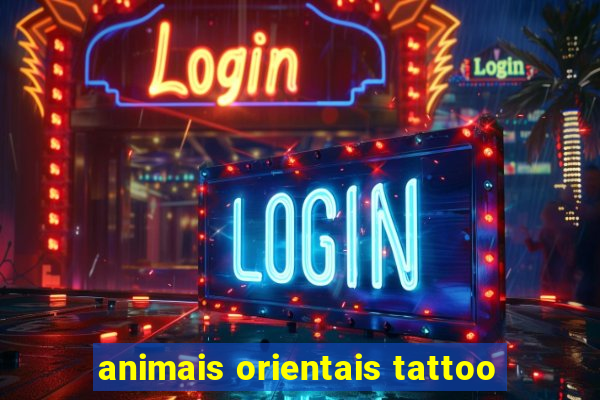 animais orientais tattoo