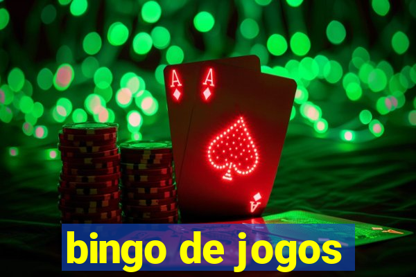 bingo de jogos