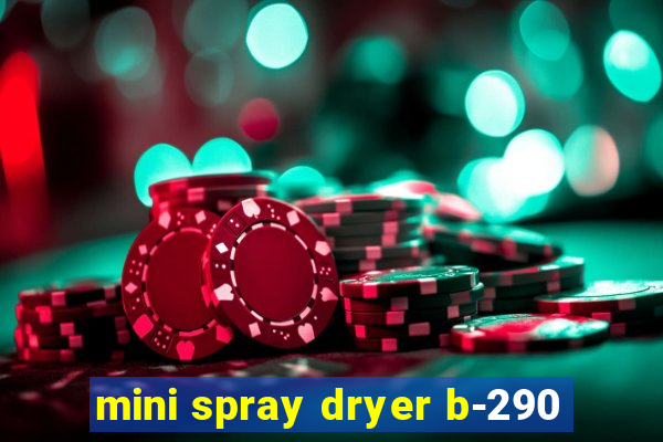 mini spray dryer b-290