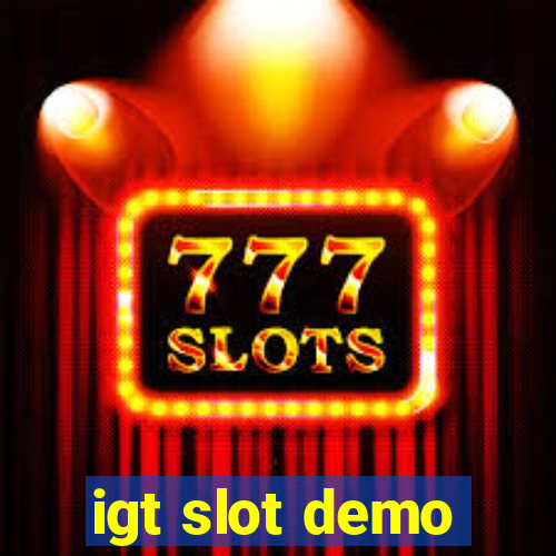 igt slot demo