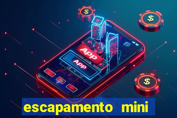 escapamento mini fortuna 160