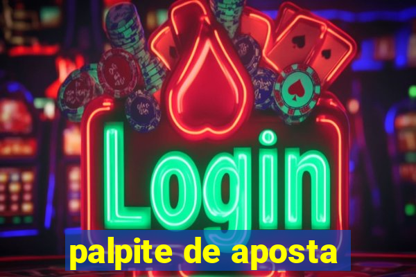 palpite de aposta