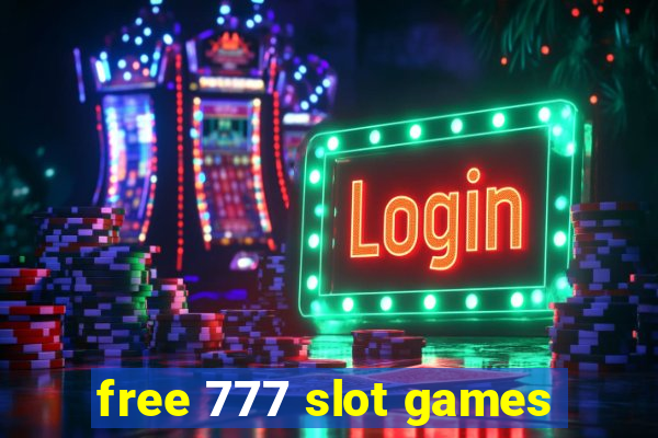 free 777 slot games