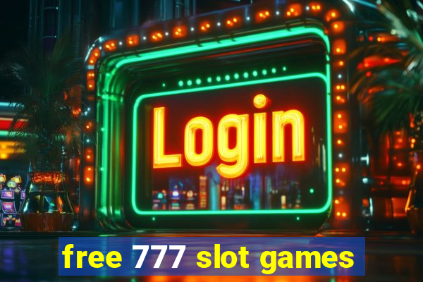 free 777 slot games