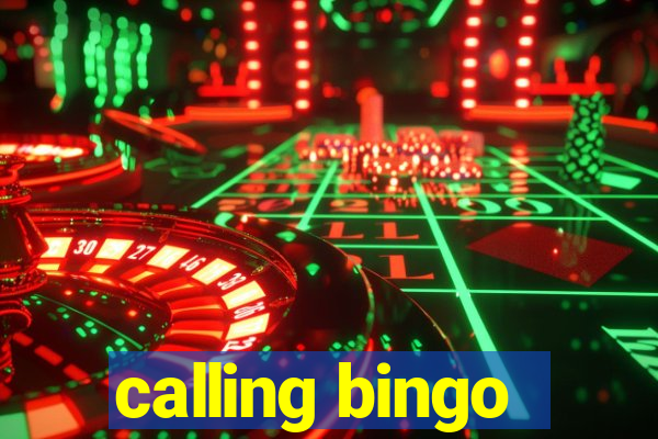 calling bingo