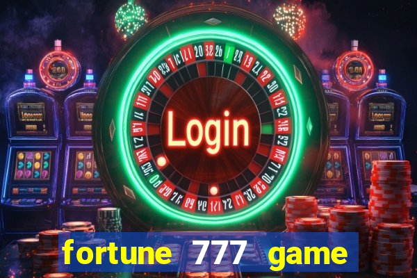 fortune 777 game slot online