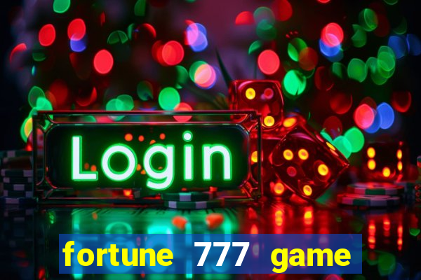 fortune 777 game slot online