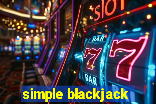 simple blackjack