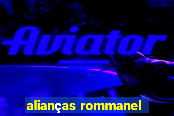 alianças rommanel