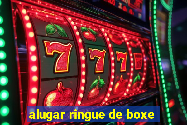 alugar ringue de boxe