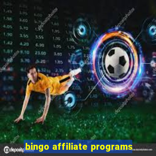 bingo affiliate programs