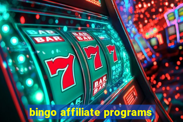 bingo affiliate programs