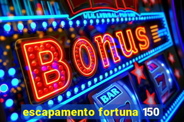 escapamento fortuna 150