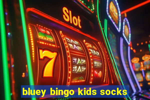 bluey bingo kids socks