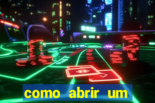 como abrir um cassino online