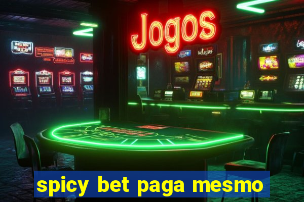 spicy bet paga mesmo