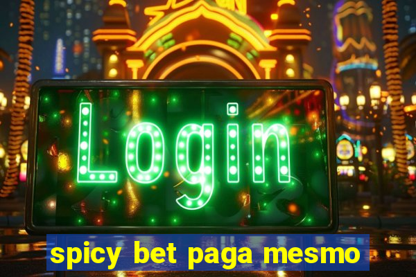 spicy bet paga mesmo