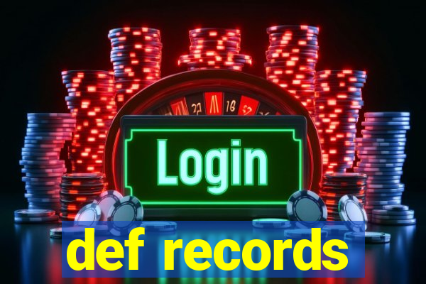 def records