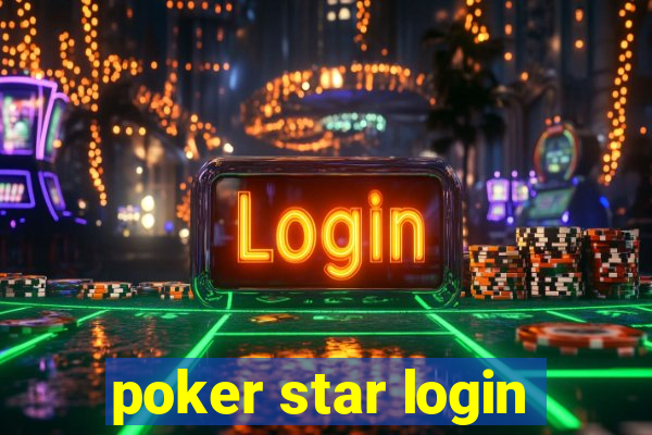 poker star login