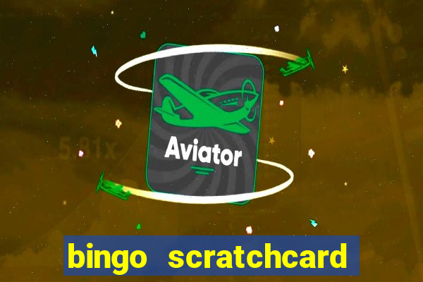 bingo scratchcard bonus game