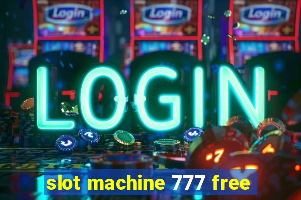 slot machine 777 free