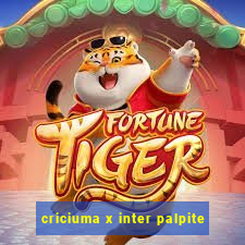 criciuma x inter palpite