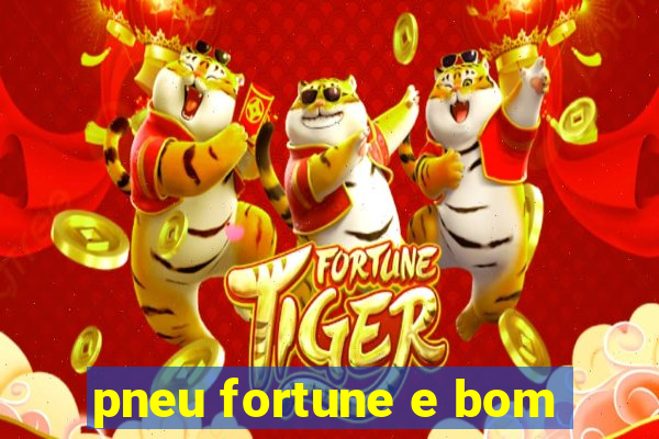 pneu fortune e bom