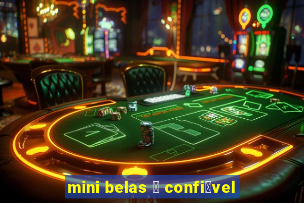 mini belas 茅 confi谩vel