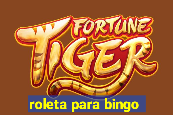 roleta para bingo