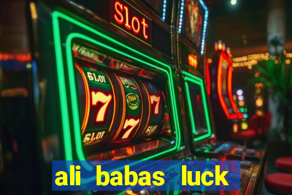 ali babas luck megaways slot