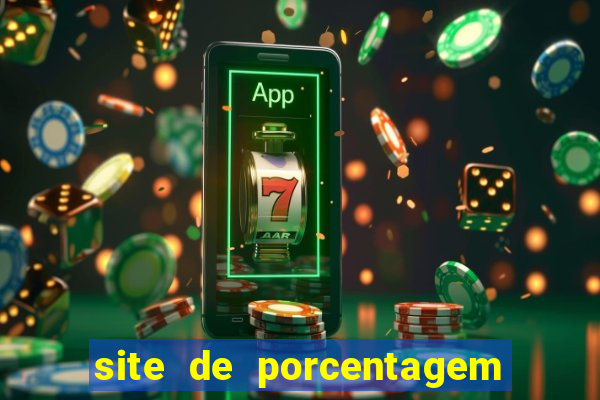 site de porcentagem de slots