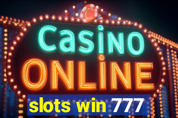 slots win 777