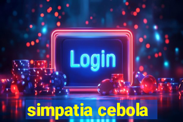 simpatia cebola